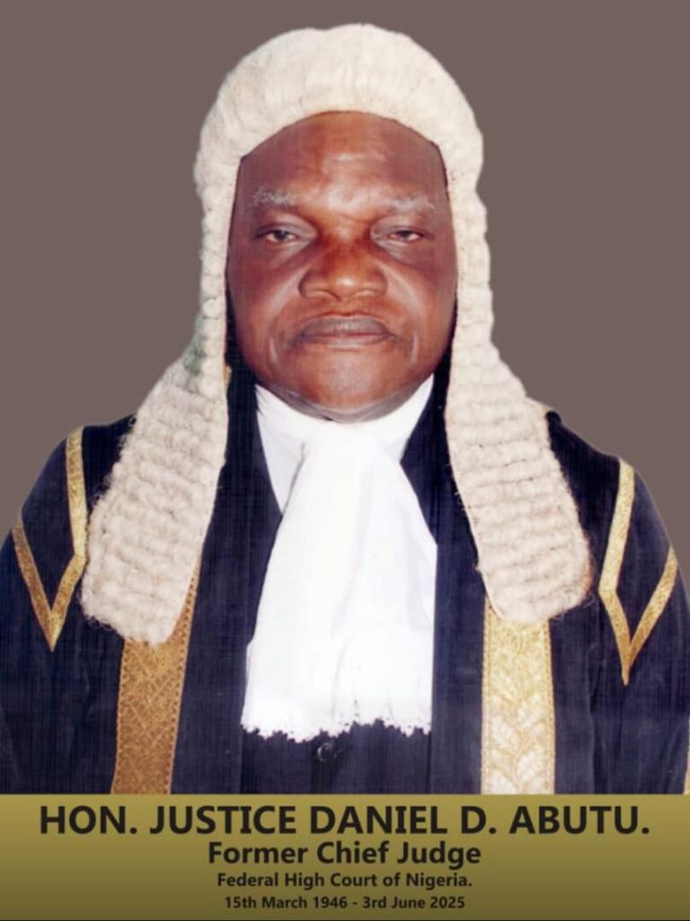 FEDERAL HIGH COURT MOURNS THE PASSING OF FORMER CHIEF JUDGE